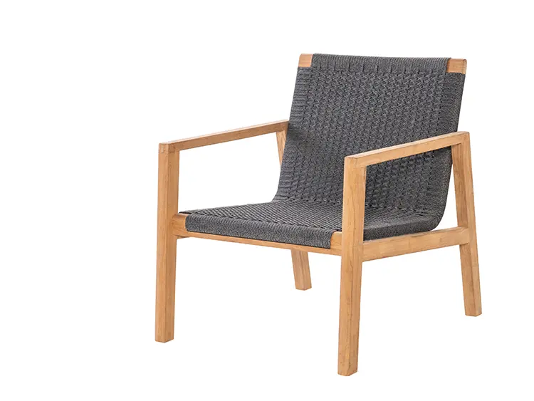 Admiral Club Chair in Charcoal Grey