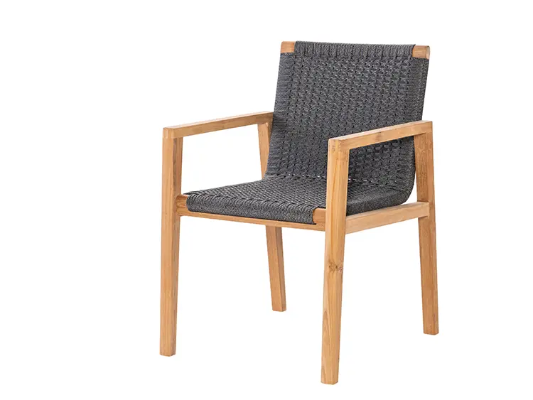 Admiral Dining Chair in Charcoal