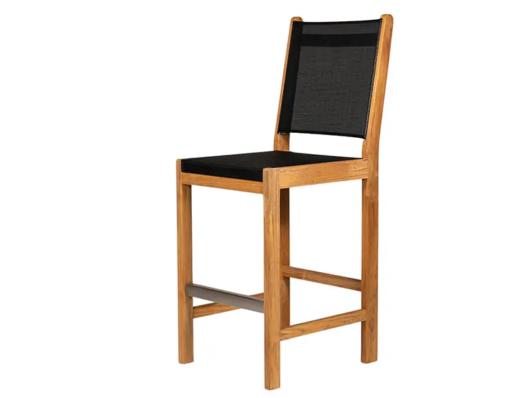 Bar Sling Chair in Black