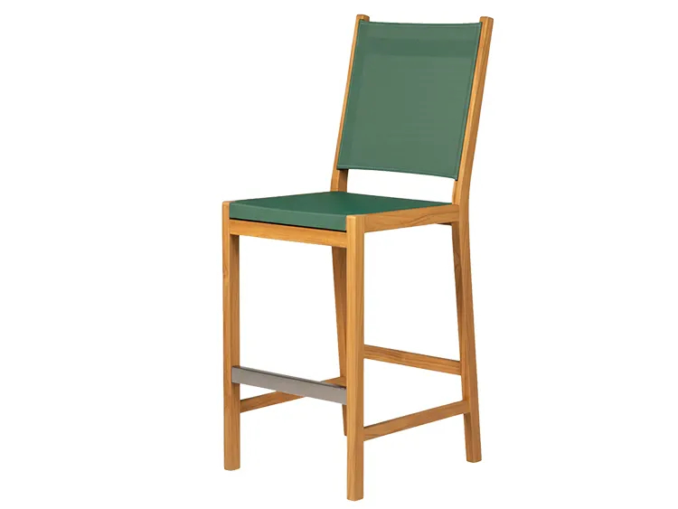 Bar Sling Chair in Moss Green