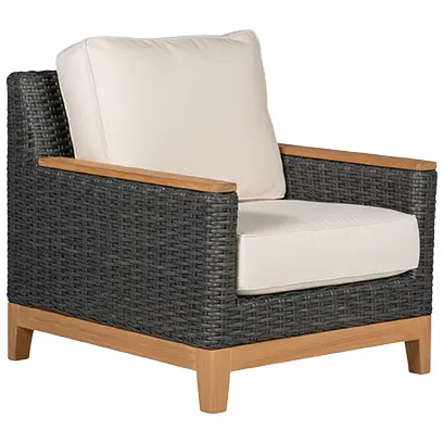 Boca Chair Grey Wicker